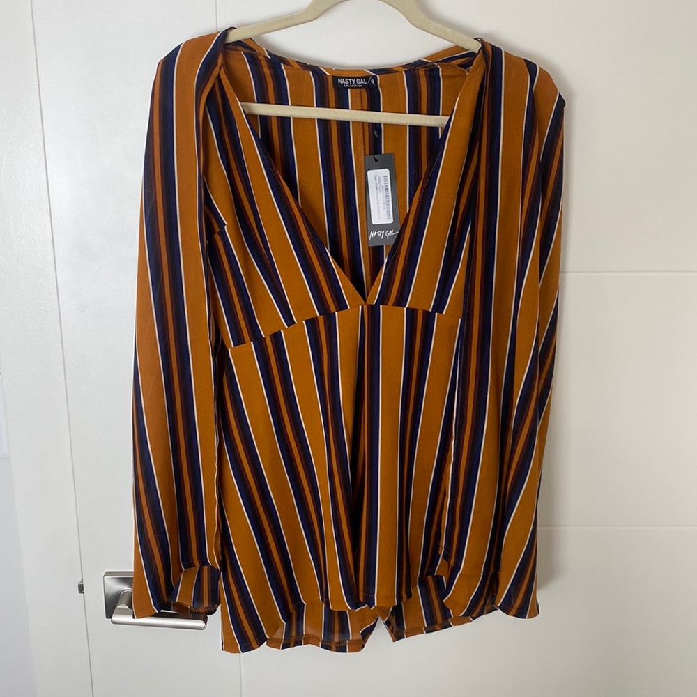NASTY GAL caped romper